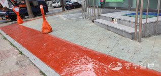 미추홀구 아파트 보수 공사 피해 해결 최선책은 민사