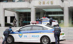 실제인 것처럼… 군포시, 2022 을지연습 일환 전시 대비 시청사 방호 훈련 진행