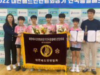 시흥 진말초, 협회장기 전국종별배드민턴 여자부 우승... 6연속 우승
