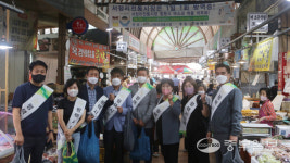 평택시의회, 추석맞이 전통시장 방문