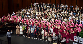 [중부포토] 3년만에 열린 인천합창대축제