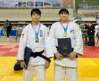 최중량급 간판 안산시청 김하윤, 회장기 전국유도대회 금메달