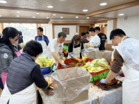 인천 옹진군 해머금영농조합, 장애인 시설에 채소 기부