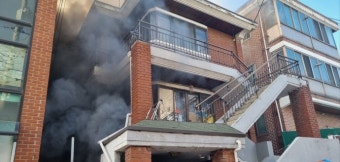 부천 심곡본동 다세대주택서 화재…1명 중상