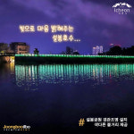 빛으로 마음 밝혀주는 설봉공원…이천시, 경관조명 설치로 색다른 볼거리 제공