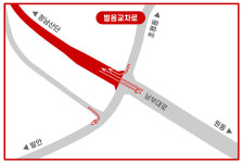 오산시, 국지도 82호선 벌음교차로 구간 19일부터 임시 개통
