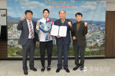 올림픽 은메달리스트 차민규, 동두천시청 빙상단 입단