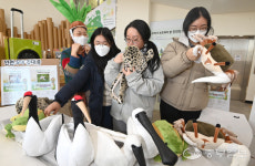 [화보] 인형으로 만나는 인천 5대 깃대종 전시