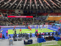 수원 한국전력, 삼성화재 완파하며 3위 도약...타이스 22득점 리그 득점 1위 올라