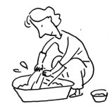 [아하 그렇군요] 옷에 진흙 묻었을 때