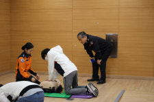 인천 검단소방서, 서희학교 심폐소생술 경연대회 참가 도전에 격려
