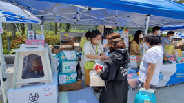 용인 기흥ICT밸리, 플리마켓·통합케어 캠페인 진행