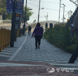 인천 원도심 일대 계단 겨울철 낙상 사고 우려