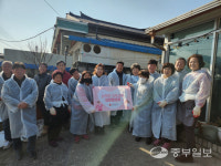 안성시 삼죽면 지역사회보장협의체, 사랑의 연탄 배달 봉사