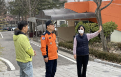 군포소방서, 남부노인전문요양원 화재예방 현장점검… 피난약자 시설 화재시 신속 초동대처 중요