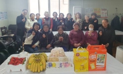 인천시 계양구 계양2동 주민자치회, 병방아주아파트 경로당에 후원 물품 전달