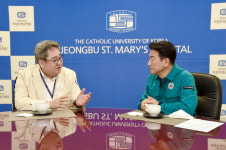 김동근 의정부시장, 의대정원 증원 관련 병원 현황 긴급점검