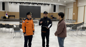 군포소방서, 제22대 총선 투·개표소 화재안전점검… 소중한 권리 안전히 행사되도록 만전