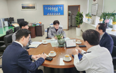 안양동안경찰서, 한국교통안전공단 경기남부본부와 교통사고예방 간담회 개최