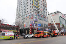 송탄소방서 화재 진압 훈련