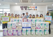 수원시 율천동 지킴이 봉사단, 자원 재활용을 통한 휴지 기부