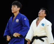 유도 안바울, 남자 66kg급 16강서 일격...3번째 출전만 노메달