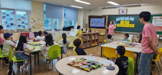 숙지초등학교, 쏙쏙캠프 내 몸을 관리하는 방법 방학 프로그램 진행