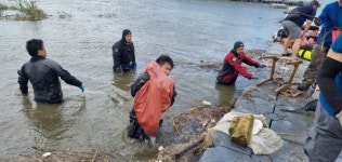 고양시, 국가하천(한강)구역 수중정화 활동 성공적 마무리