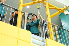 부천시, 완강기 체험훈련 5급 이상 전 직원 확대