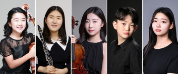 수원 음악 유망주 5인의 무대… 수원시향 청소년 협주곡의 밤