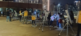 광주고산별빛초, 찾아오는 별자리 천문대 체험 실시