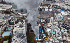 [중부포토] 수원 영통구 콘덴서공장서 화재