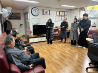 김원진 인천 서구의원, 검암2차 풍림아파트 경로당 방문