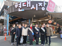 인천 동구의회, 설 앞두고 119안전센터·전통시장 찾아