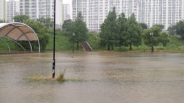 장마철마다 온 동네 악취… 인천 삼산유수지체육공원 개선 시급
