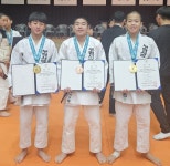 인천 부평서중 이현·이준, 용인대총장기 전국남녀중고 유도서 나란히 금