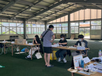[화보] 넓고 쾌적해서 좋네요 게이트볼장·태권도장 등 이색 투표소 눈길