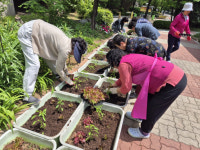 주택관리공단 능곡샘터2단지, 봄 맞이 텃밭가꾸기 이웃 왔수다 진행
