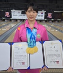 회천중 이화령, 대한체육회장기 단체대항 볼링 3관왕