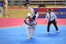 수원시청 진호준, 전국체전 태권도 남일반부 68kg급 금메달