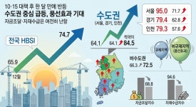 10·15 대책 한 달 만에 주택사업자 경기전망지수 회복