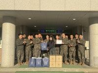 한국남부발전 신인천빛드림본부, 인근 군부대 찾아 위문물품 전달