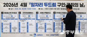 [중부포토] 일자리 두드림 구인, 구직의 날