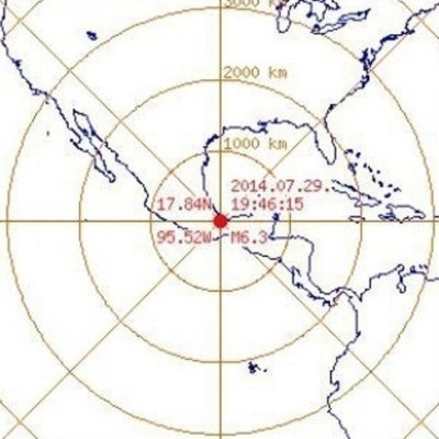 멕시코 규모 6.3 지진, 