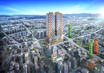 아파트와 오피스텔의 장점 갖춘 아파텔, 1122세대 다인 로얄팰리스 삼덕
