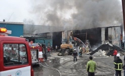 제천시 송학면 폐기물처리공장 화재