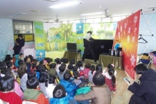 괴산 동인·명덕·문광초 병설유치원 인형극으로 위생 교육
