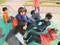 초강초, 사제동행 아침운동