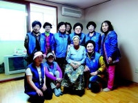 독거노인 클린하우스 만들었어요