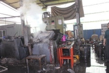 청원 주조공장서 용해로 폭발, 근로자 1명 전신화상 (종합)